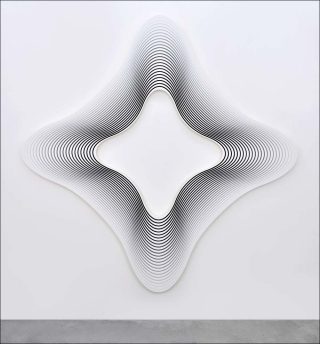 Delay, peinture, Philippe Decrauzat