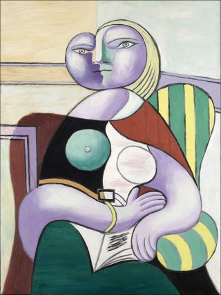 La Lecture, peinture, Pablo Picasso