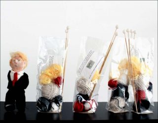 Knit your own Real Donald J. Trump, Kit de tricot, Délit Maille