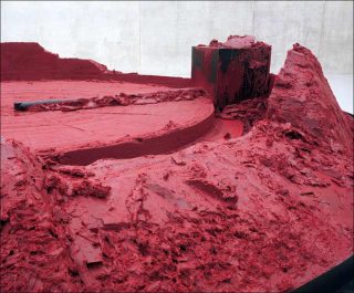 My Red Homeland, installation, Anish Kapoor