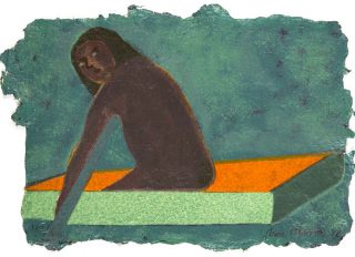 Los papagayos, peinture, Beatriz González