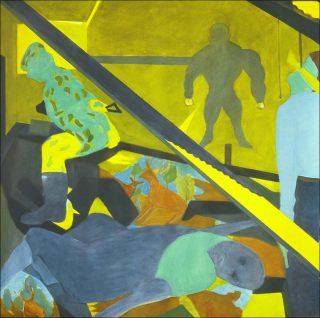 Apocalipsis camuflado, peinture, Beatriz González