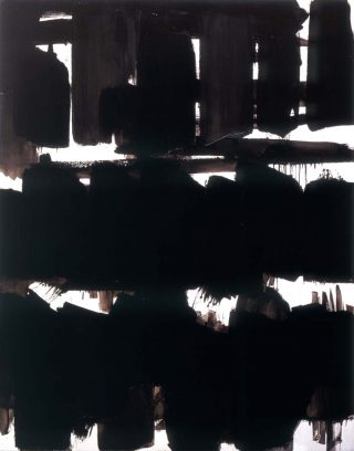 Peinture 10 janvier 1964, peinture, Pierre Soulages