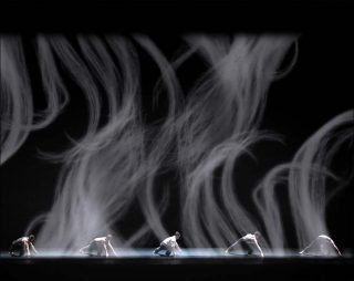 Ballet Preljocaj, La Fresque, scénographie et vidéos Constance Guisset, 2017