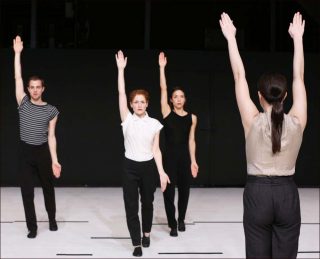 For Claude Shannon, danse contemporaine, Liz Santoro et Pierre Godard