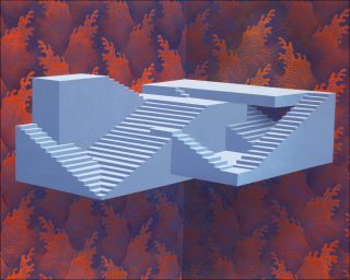 Déluge, peinture, Sépànd Danesh