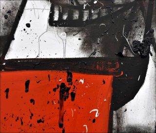 The Last Man Standing, peinture, George Condo