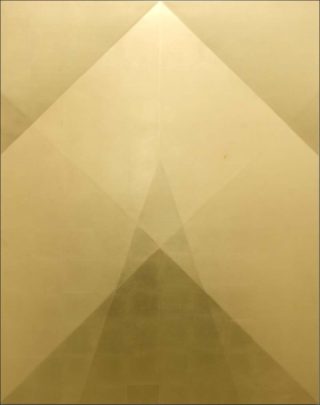 Unfolded Gold Pertinax, peinture, Gonzalo Lebrija