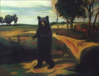 Ours brun, dessin, Guillaume Pinard