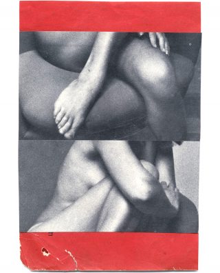 Dark scenes 108, collage, Katrien De Blauwer