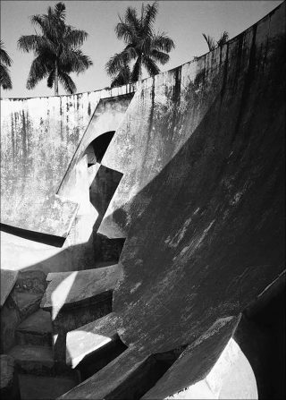 Observatoire, Jaïpur, Inde, photo, Lucien Hervé