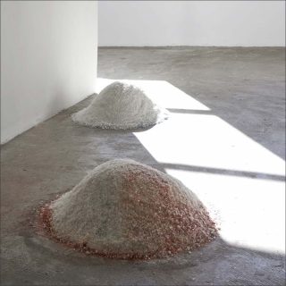 L’Anneau et le Livre (un procès), installation, Meris Angioletti