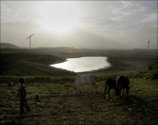 Ferme éolienne d’Ashegoda, photo, Pascal Maitre