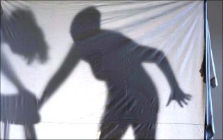 Paysage-mouvement, performance, Caroline Chopin, Sarah Nouveau et Samuel Allain