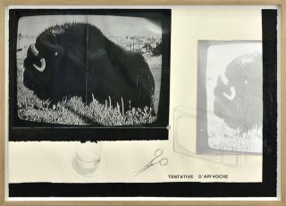 Dessins, collage, Richard Baquié