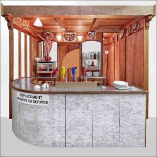 La Palette, installation, Richard Jackson