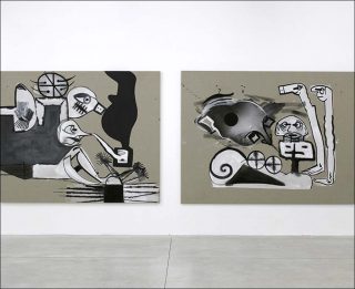 sans titre, peinture, Tobias Pils