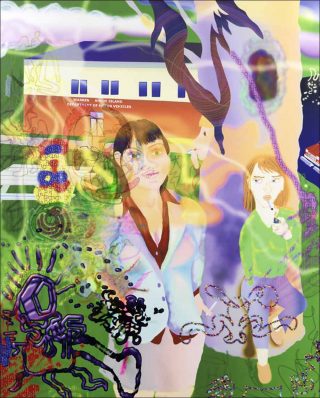 Arguing with the Goat, peinture, Michael Williams