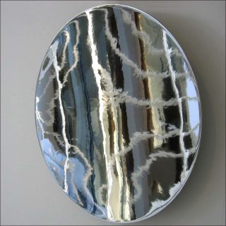 Miroir du temps (vibrant), sculpture, Vladimir Skoda