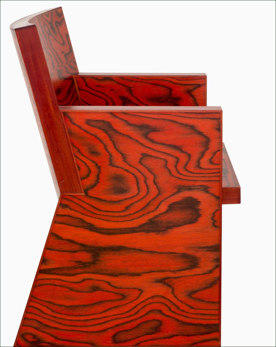 Design Sculptural, Ettore Sottsass, fauteuil In Praise of Epicurus