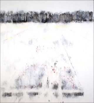 Sans titre, peinture, Arié Mandelbaum