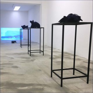 Sine materia, installation, Christophe Berdaguer & Marie Péjus