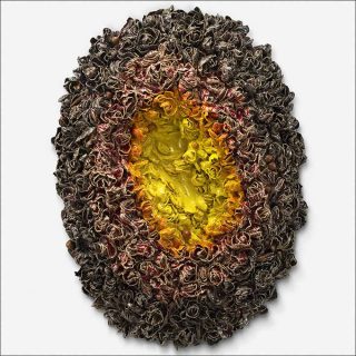 Brain Drain II, sculpture, Johan Creten