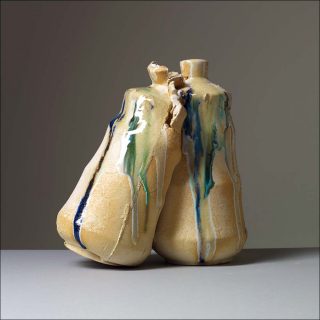 Espèce II, grès, John M Armleder & Morgane Tschiember