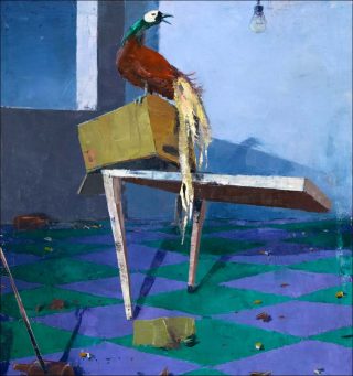 Das Einhaus, peinture, Fritz Bornstück