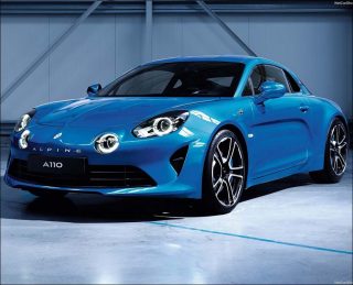 Renault, Alpine Ascension, Programme typographique pour les Alpine