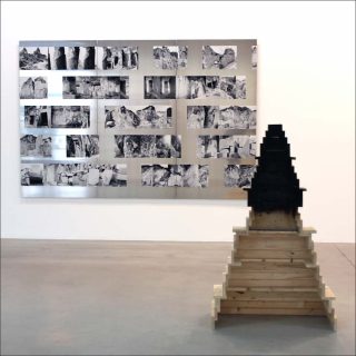 Permanent déplacement, installation, Sarah Feuillas