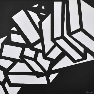 Untitled, peinture, Pierre Clerk