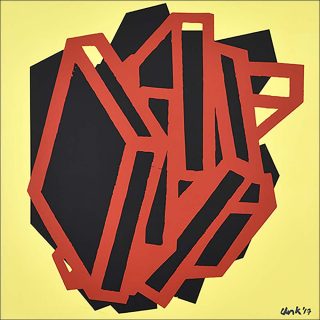 Untitled, peinture, Pierre Clerk