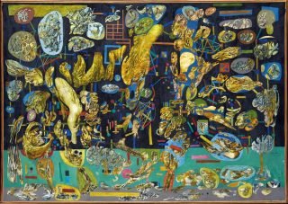 Rosée solidifiée, peinture, Simon Hantaï