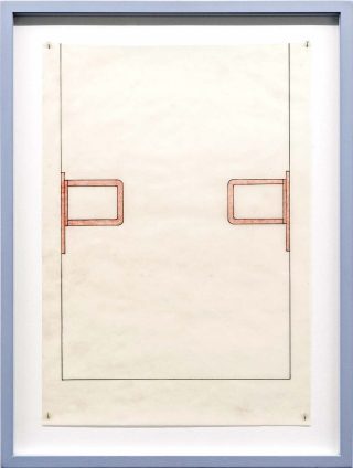 Sans titre (pour le module 2), dessin, Veit Stratmann