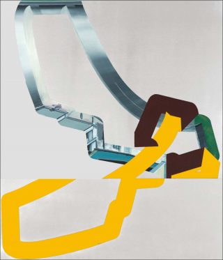 Retenue 1, peinture, Benoit Géhanne