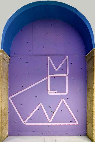 Les restructurations spatiales, installation, Noël Dolla