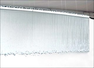 Curtain (white), installation sonore, Adam Basanta