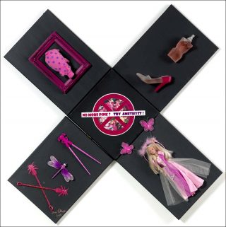 No more pink ? try amethyst !, objets sur toile, Ben Patterson