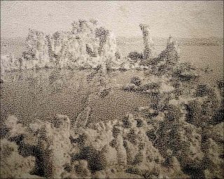 Orographies - Double peau, technique mixte, Bénédicte Reverchon