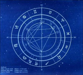 Meteors Ascendances, cyanotype, Cécile Beau