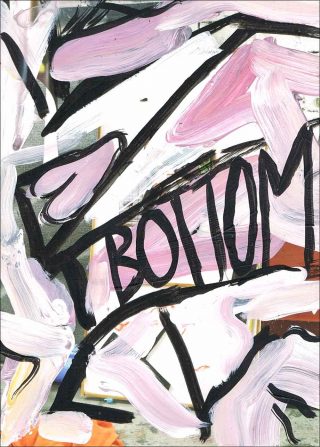 Bottom, Carton d’invitation, Corentin Canesson