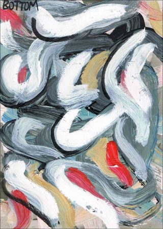 Bottom, Carton d’invitation, Corentin Canesson