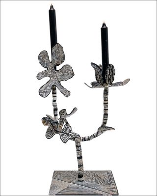 Elizabeth Garouste, bougeoirs Ramure, 2018