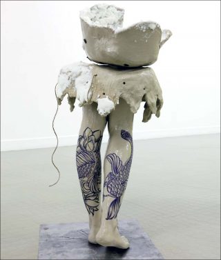 Mmm mouillée, sculpture, Gabrielle Wambaugh
