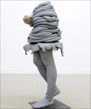 Gourdin, sculpture, Gabrielle Wambaugh