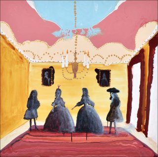 Stage, peinture, Genieve Figgis