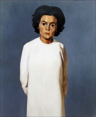 Sociology Professor, peinture, John Currin