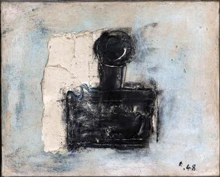 L'encrier (de Jean Paulhan), peinture, Jean Fautrier
