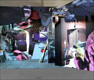 sans titre, installation, Simon Poligné